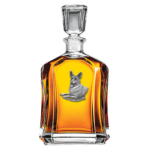 German Shepherd Capitol Decanter