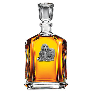 Cocker Spaniel Capitol Decanter