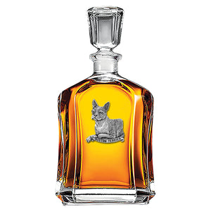 Boston Terrier Capitol Decanter