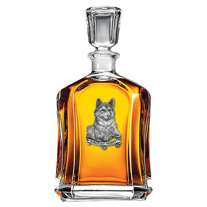 Siberian Husky Capitol Decanter