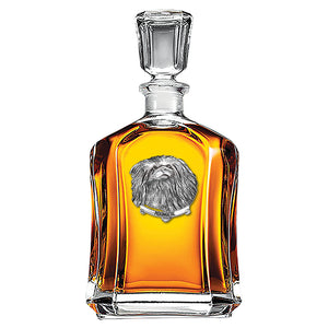 Pekingese Capitol Decanter