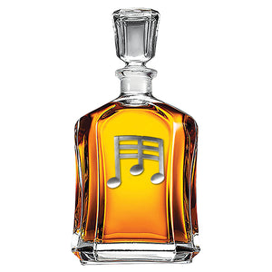 Music Note Capitol Decanter