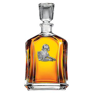 Weimaraner Capitol Decanter