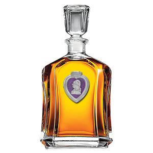 Purple Heart Capitol Decanter