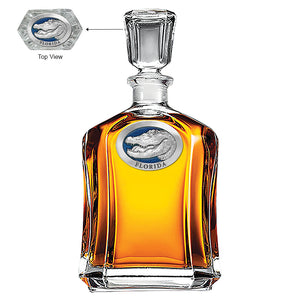 Alligator w/ Florida Capitol Decanter