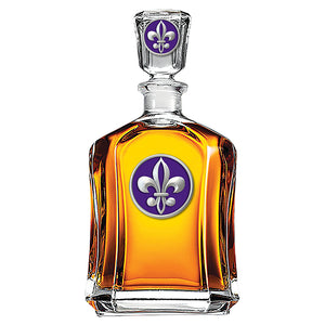 Fleur de lis #3 Capitol Decanter