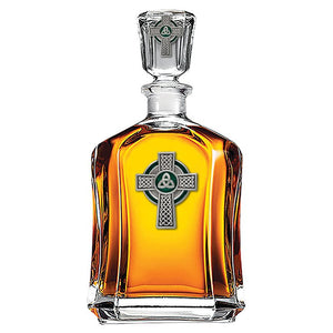 Celtic Cross Capitol Decanter - Heritage Metalworks, Inc.
