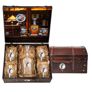 University of Cincinnati Capitol Decanter Chest Set