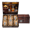 Wolves Capitol Decanter Chest Set