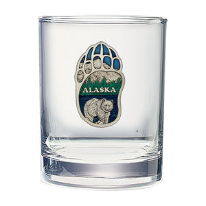 Bear Paw Alaska Double Old Fashioned Glass