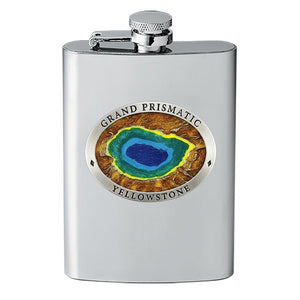 Grand Prismatic Yellowstone Flask - Heritage Metalworks, Inc.