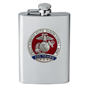 250th Anniversary Marine Corps Flask