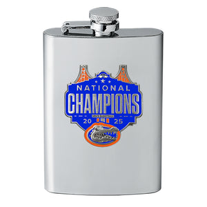 2025 Univ. of Florida Basketball Champ Flask