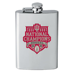 2025 - 26 Indiana National Champ Flask - Heritage Metalworks, Inc.