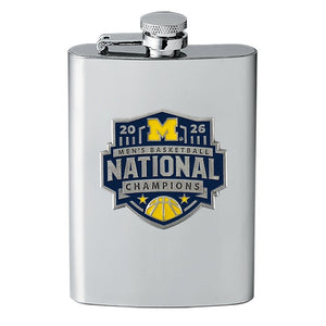 2026 Michigan Basketball Championship Flask - Heritage Metalworks, Inc.