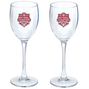2025-26 Indiana National Champ Goblets (Set of 2)