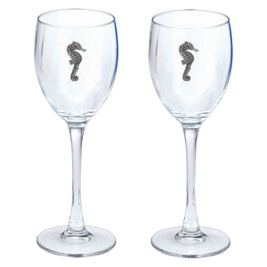 Sea Horse Goblets (Set of 2)