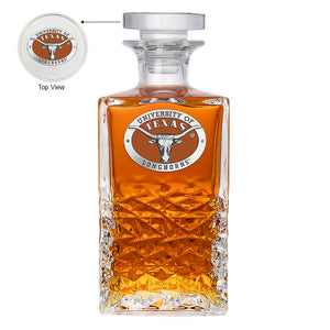 University of Texas at Austin Heritage Decanter