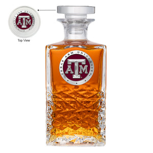 Texas A&M University Heritage Decanter
