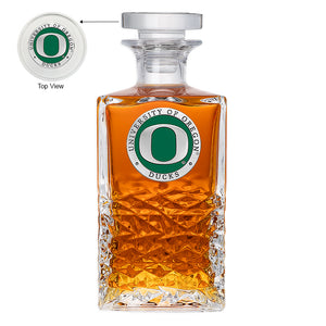 University of Oregon Heritage Decanter