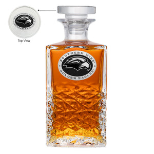 University of Southern Mississippi Heritage Decanter