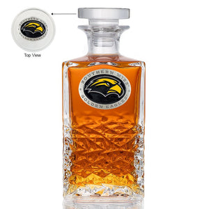 University of Southern Mississippi Heritage Decanter - Heritage Metalworks, Inc.