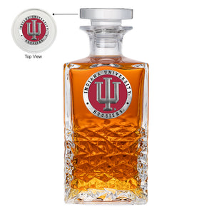 Indiana University Heritage Decanter