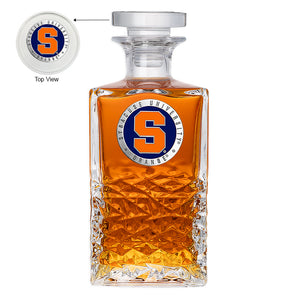 Syracuse University Heritage Decanter