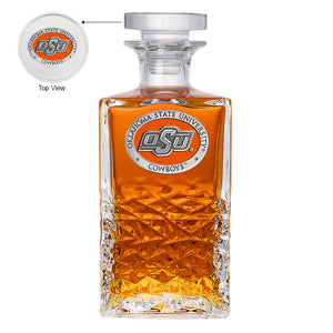 Oklahoma State University Heritage Decanter