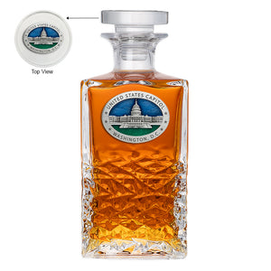 US Capitol Building Heritage Decanter