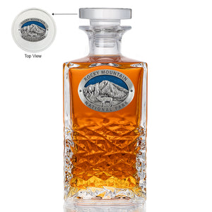 Rocky Mountain National Park w/ Elk Heritage Decanter
