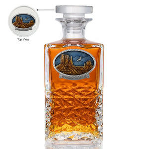 Monument Valley Heritage Decanter - Heritage Metalworks, Inc.