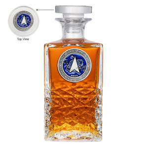 Space Force Heritage Decanter