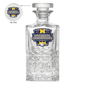 2023 Michigan Football Championship Heritage Decanter