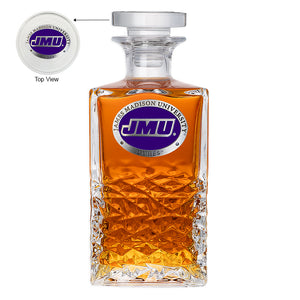James Madison University Heritage Decanter