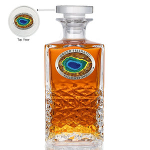 Grand Prismatic Yellowstone Heritage Decanter - Heritage Metalworks, Inc.