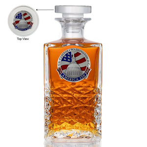 America's 250th Anniversary Capitol Dome Heritage Decanter - Heritage Metalworks, Inc.