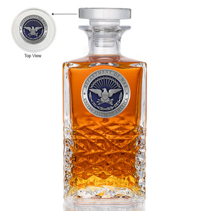 USA Department of War Heritage Decanter