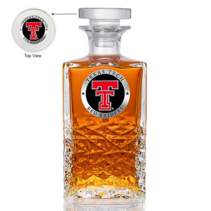 Texas Tech University 2 Heritage Decanter - Heritage Metalworks, Inc.