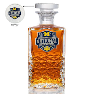 2026 Michigan Basketball Championship Heritage Decanter - Heritage Metalworks, Inc.