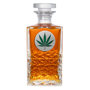 Marijuana Leaf Heritage Decanter