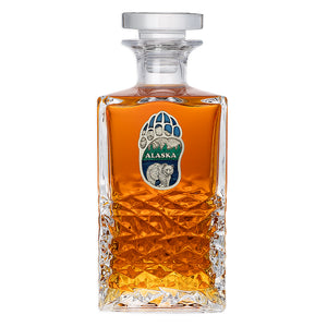 Bear Paw Alaska Heritage Decanter