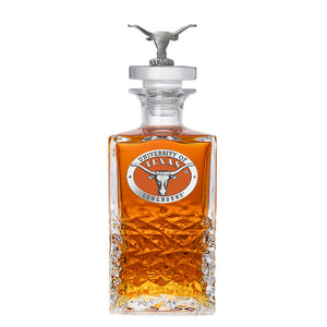 University of Texas at Austin Heritage Decanter with 3D Top