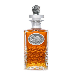 Buffalo Heritage Decanter with 3D Top