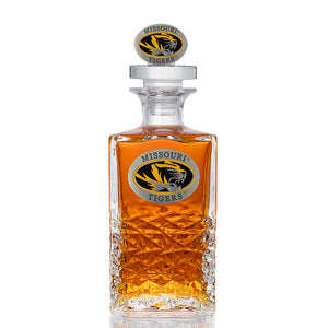 University of Missouri Heritage Decanter with 3D Top