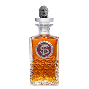 Florida State University FS Logo Heritage Decanter with 3D Top