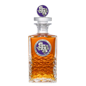 Stephen F. Austin State University Heritage Decanter with 3D Top
