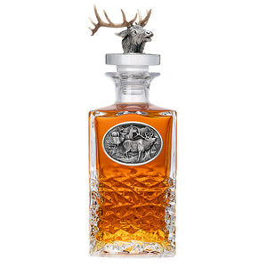 Elk Heritage Decanter with 3D Top