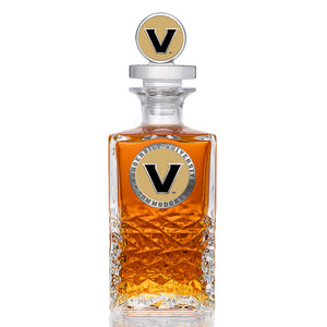 Vanderbilt University Heritage Decanter with 3D Top