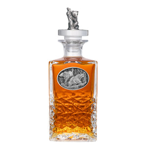 Black Bear Heritage Decanter with 3D Top